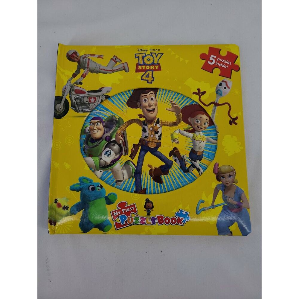 Disney Pixar Toy Story 4 My First Puzzle Book 5 Puzzles Sealed NEW